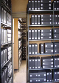 Archives d�finitives d'une collectivit� apr�s classement par Doparchiv : conservation et s�curit�
